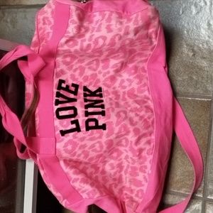 EUC Love Pink V.S. duffle bag